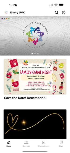 Emory Fellowship Church screenshot 1