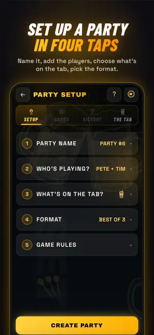 Dart Party Wheel screenshot 3