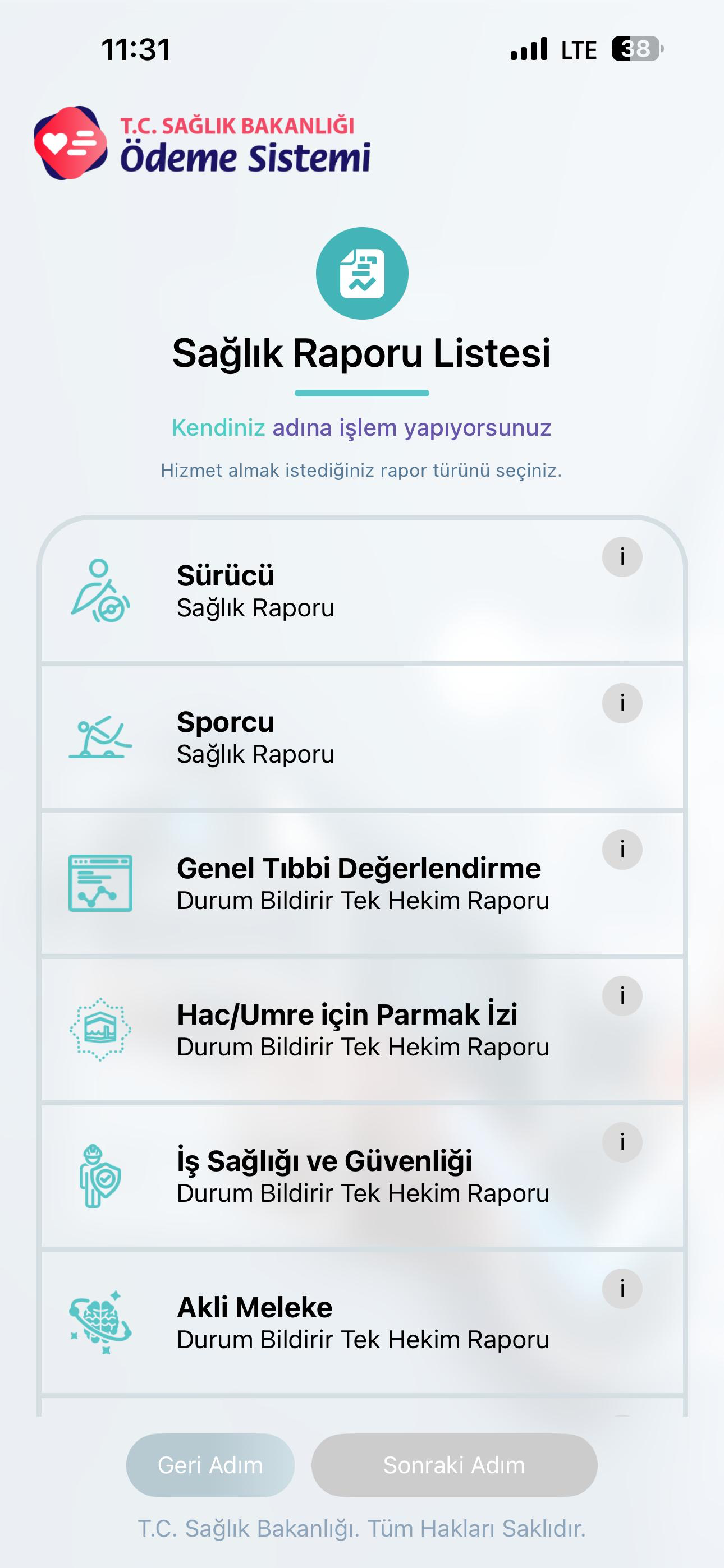 Sağlık Bakanlığı Ödeme Sistemi