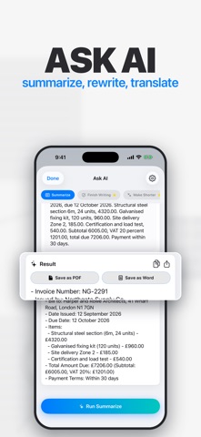 Scanify AI: PDF Scanner Screenshot 4 of 10