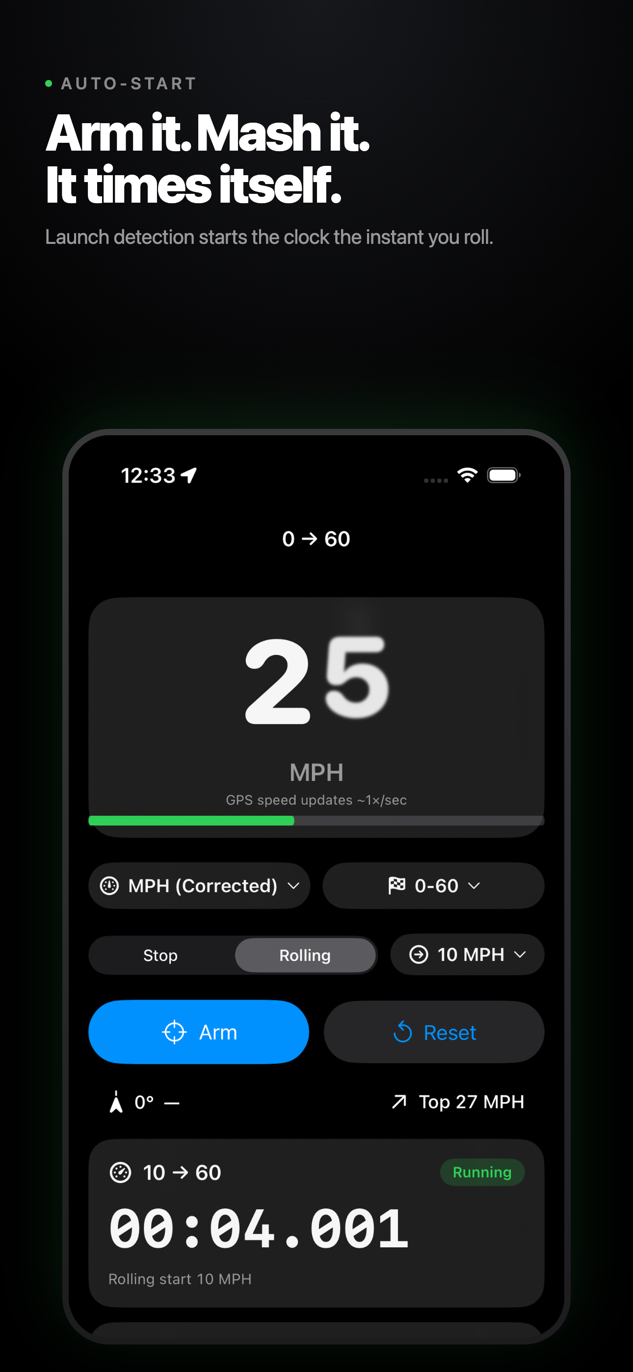 Zero To Sixty HUD screenshot 2