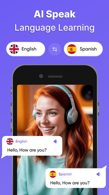AI Speak & Learn Languages