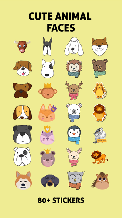 Screenshot #1 pour Cute Animal Faces