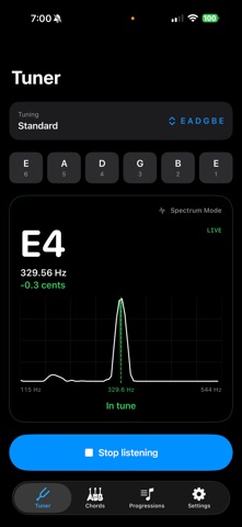 Dad's Guitar Tuner Screenshot 6 of 10