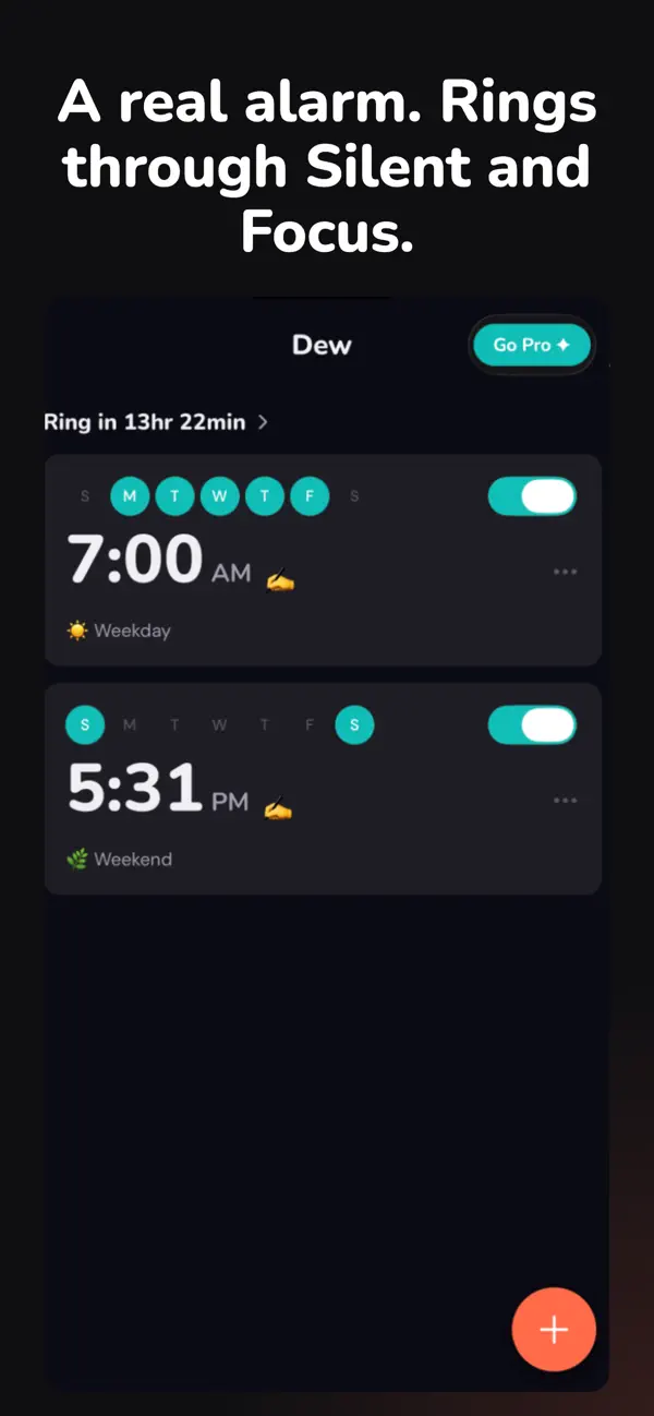 Dew - Affirmation Alarm screenshot 2