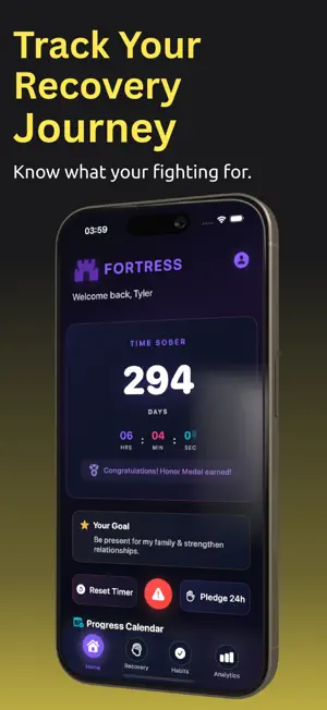 FORTRESS: Quit ANY Addiction screenshot 3