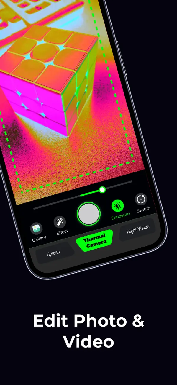 #4. Heat Sensor Camera (iOS) Ved: AAB Creative Studio