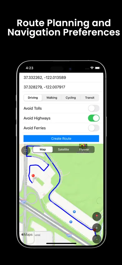 StreetMapRoute - Navigation screenshot 1