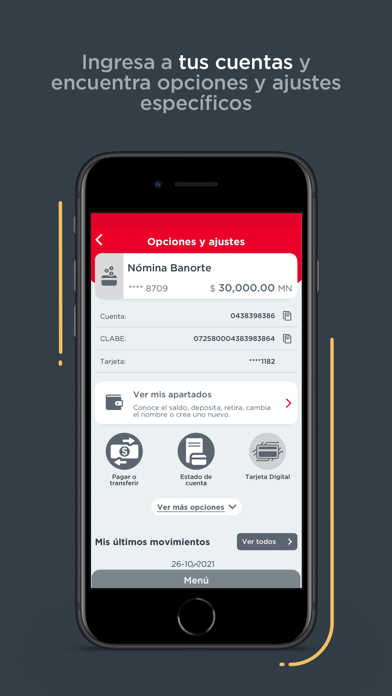 Banorte Movil Screenshot