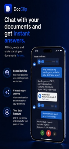 DocClip - Chat with your docs. Screenshot 4 of 4