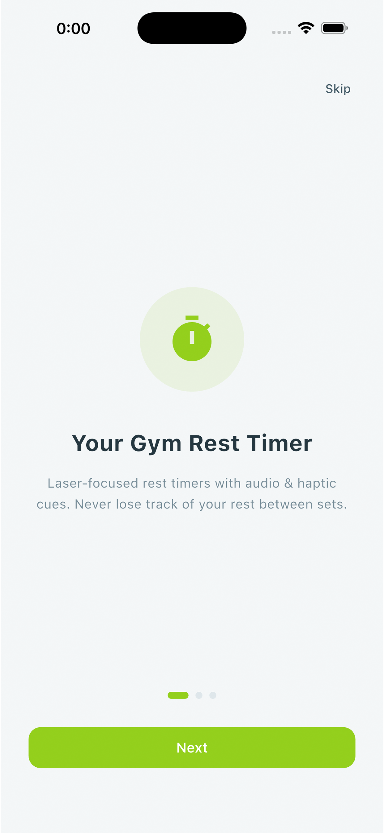 RestBeat: Gym Rest Timer
