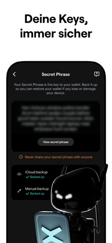 xPortal: BTC & Krypto-Wallet screenshot 5