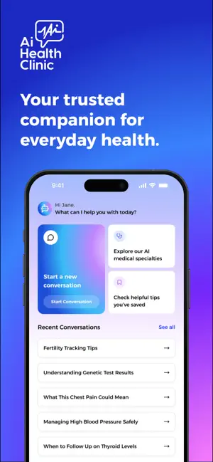 AI Health Clinic screenshot 1