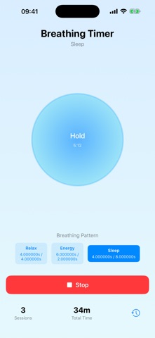 BreathingTimer2 screenshot