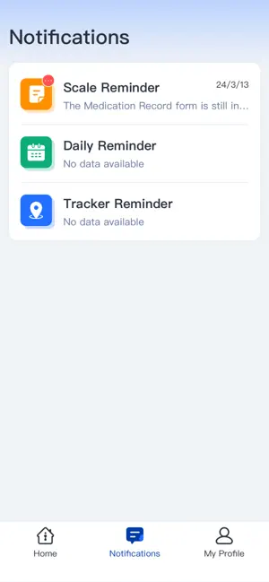 eCOA screenshot 3