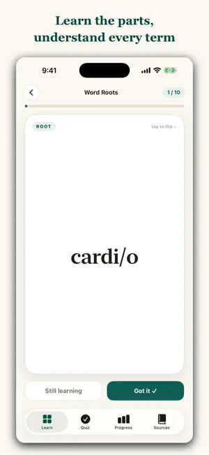 MedTerms: Medical Terminology screenshot 2