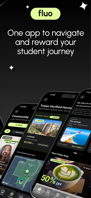 Fluo: Student Life & Rewards screenshot 1