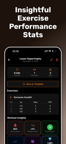 GainMatrix: AI Workout Tracker Screenshot 4 of 8