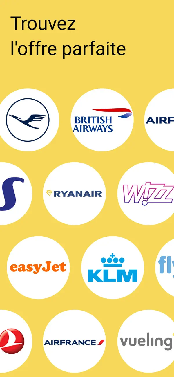 Screenshot #1 pour Vols&billets d'avion pas chers