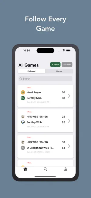 ScoreCast: The Stats App screenshot 2