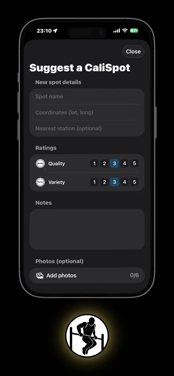 #6. CaliSpot (iOS) Oleh: Tyrese Bewry