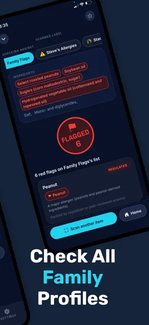 Flagged: Food Label Scanner screenshot 2