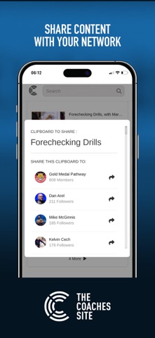 The Coaches Site screenshot