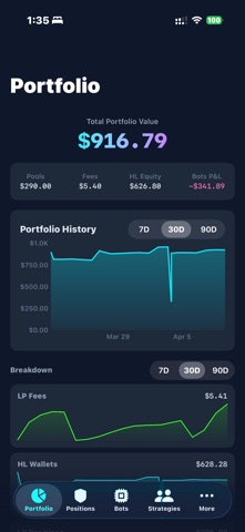 CrabFi screenshot
