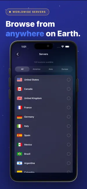 VPN -  VON Proxy Super iPhone screenshot 4