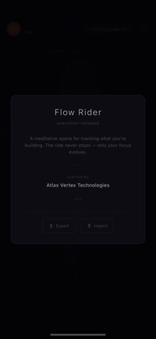 Flow Rider - Focus Notepad Screenshot 6 of 6