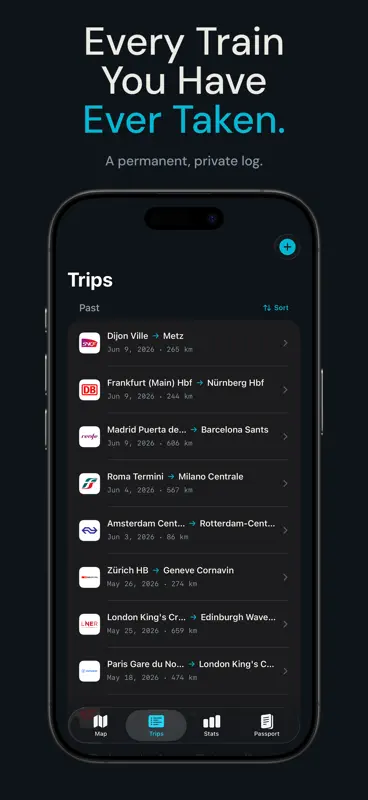 TrainAtlas: Bahnreise-Tracker screenshot 4 of 6