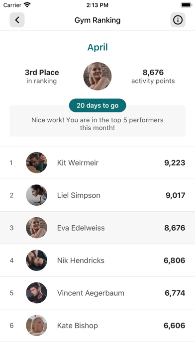 Delta Sportcentrum Screenshot