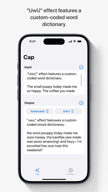 No Cap: Text Editor screenshot-7