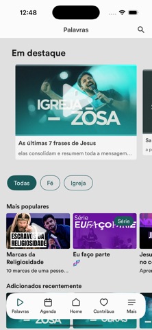Igreja Zosa iPhone screenshot