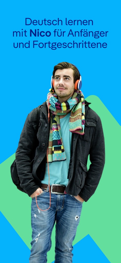 DW Learn German - Learners can engage with popular series like 'Nico' and enjoy a variety of content tailored for all proficiency levels.