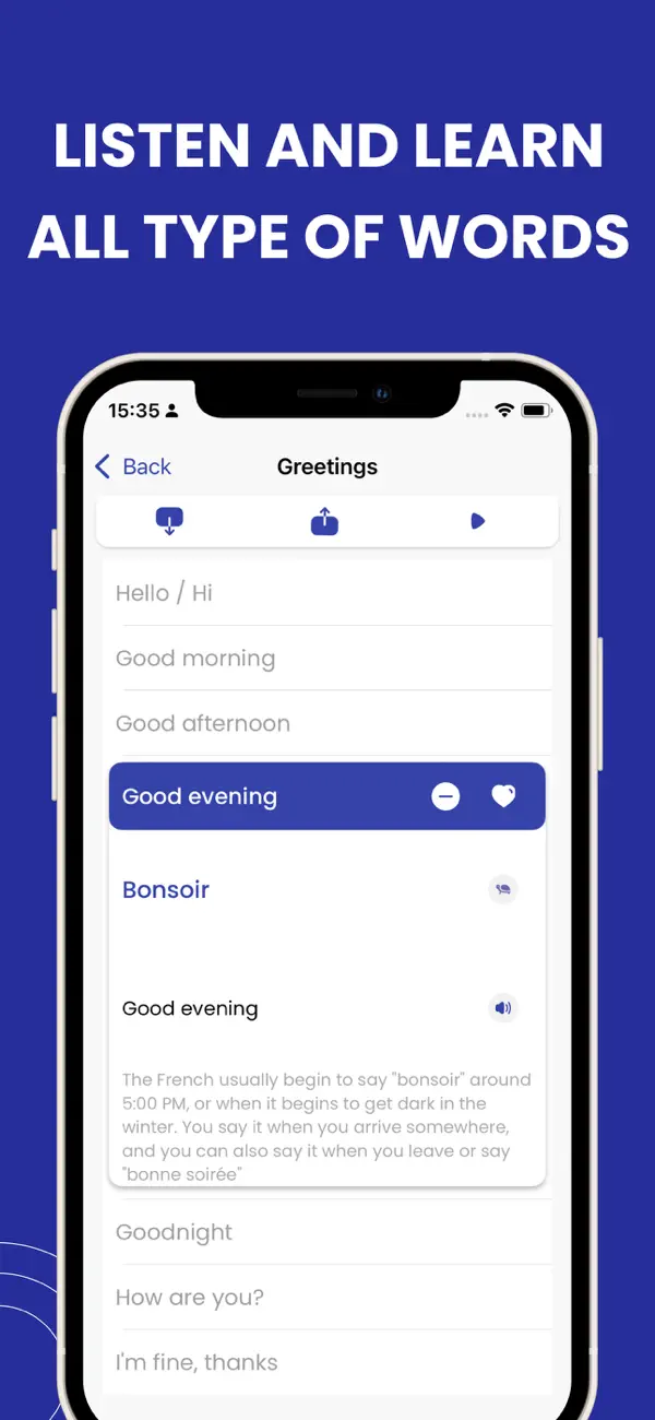 Screenshot #2 pour Learn French -Travel in France