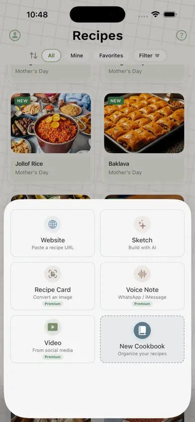 Heirloom Recipe Box screenshot 3