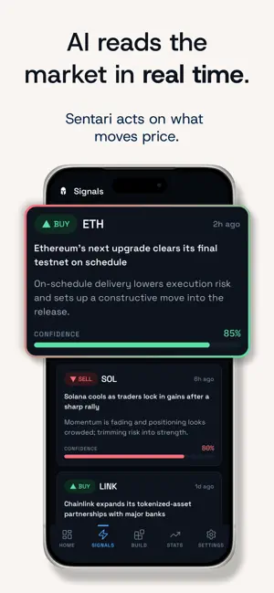 Sentari: Crypto Trade Signals screenshot 4
