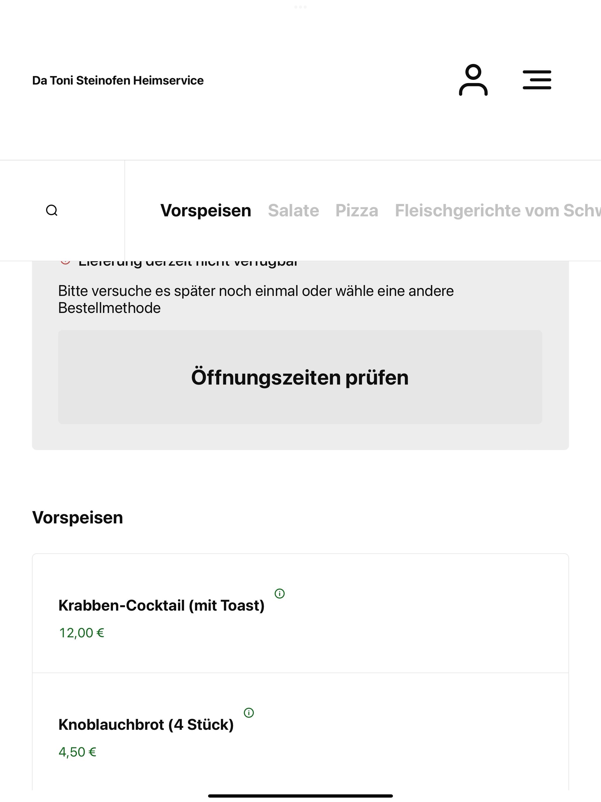 Da Toni Steinofen Heimservice