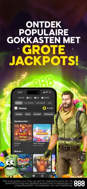 888: Online Casino & Sport Bet iPhone screenshot 2