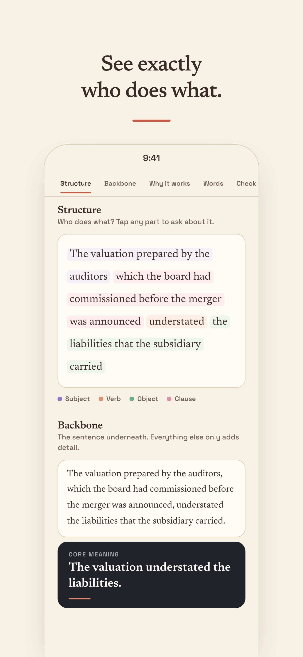 Screenshot 2 of SentenceRay: English Sentences
