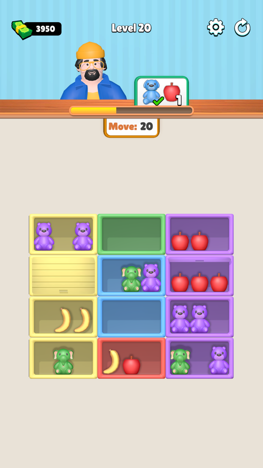 #6. Colorful Vending Sort (iOS) 来自: ZiNKY OYUN YAZILIM ANONiM SiRKETi