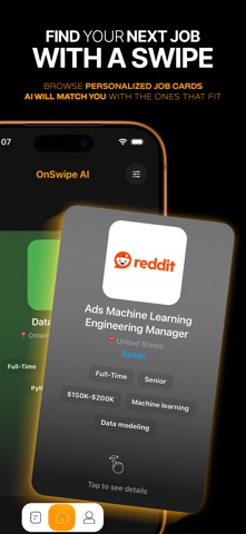OnSwipe AI: Swipe to Apply Screenshot 1 of 5