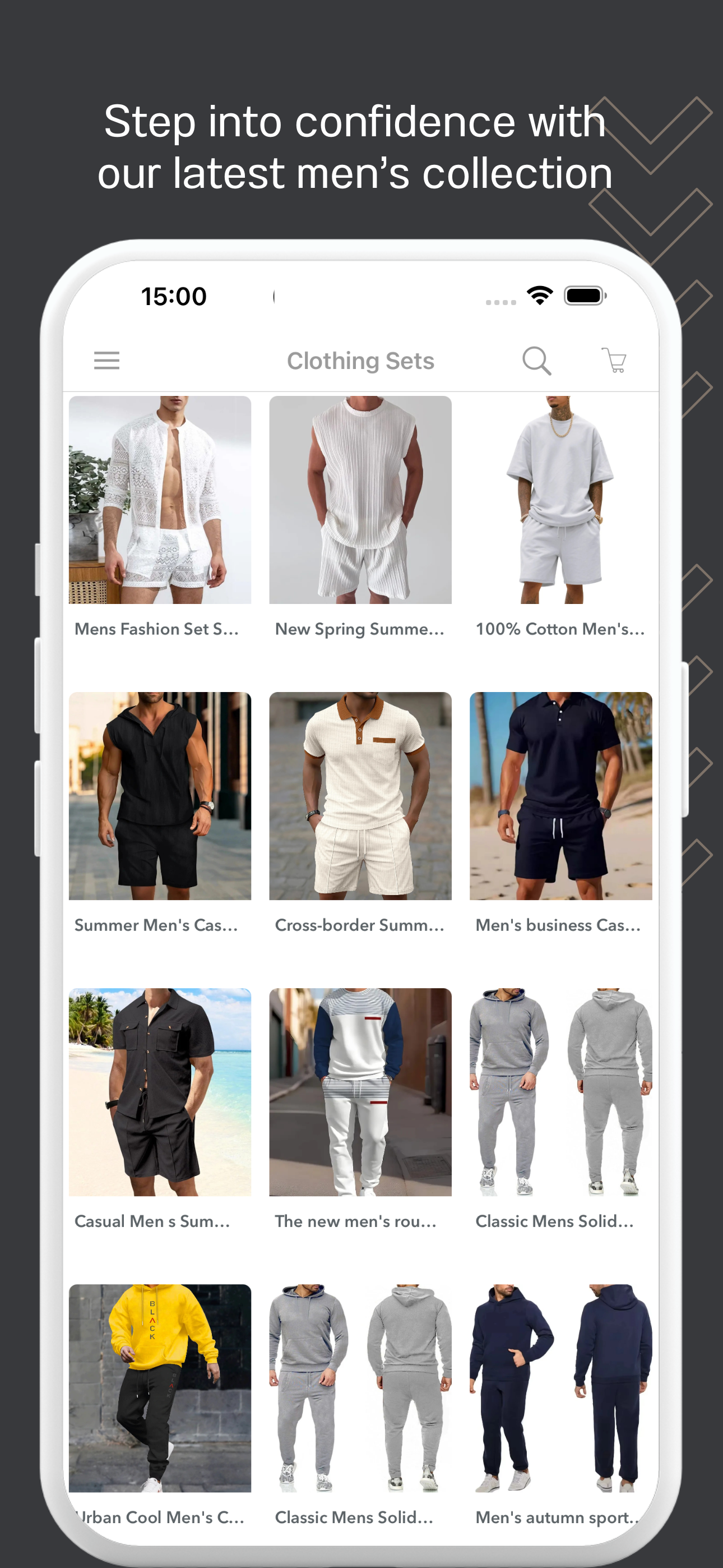 Men's Clothing Shopping Shop