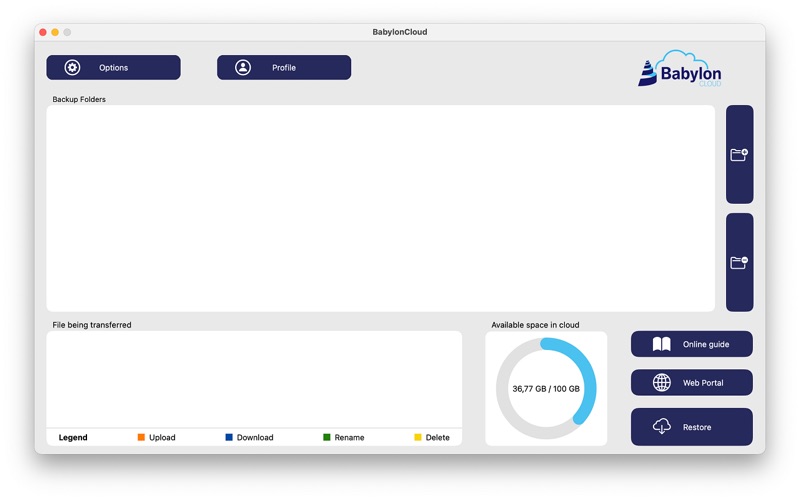 Babylon Cloud app screenshot 2