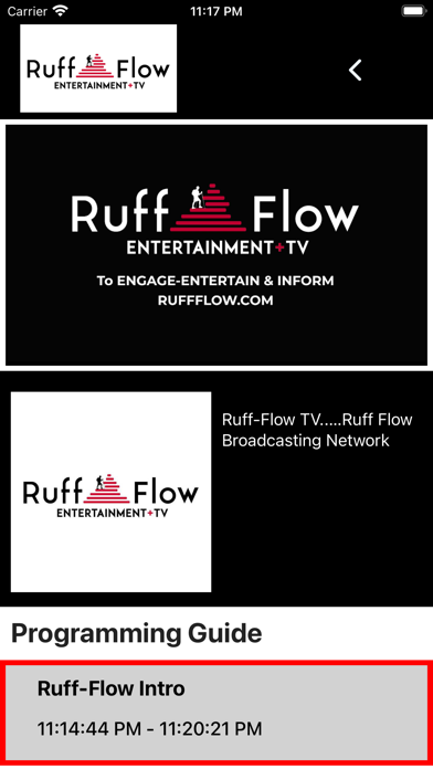 Ruff-Flow TV Screenshot