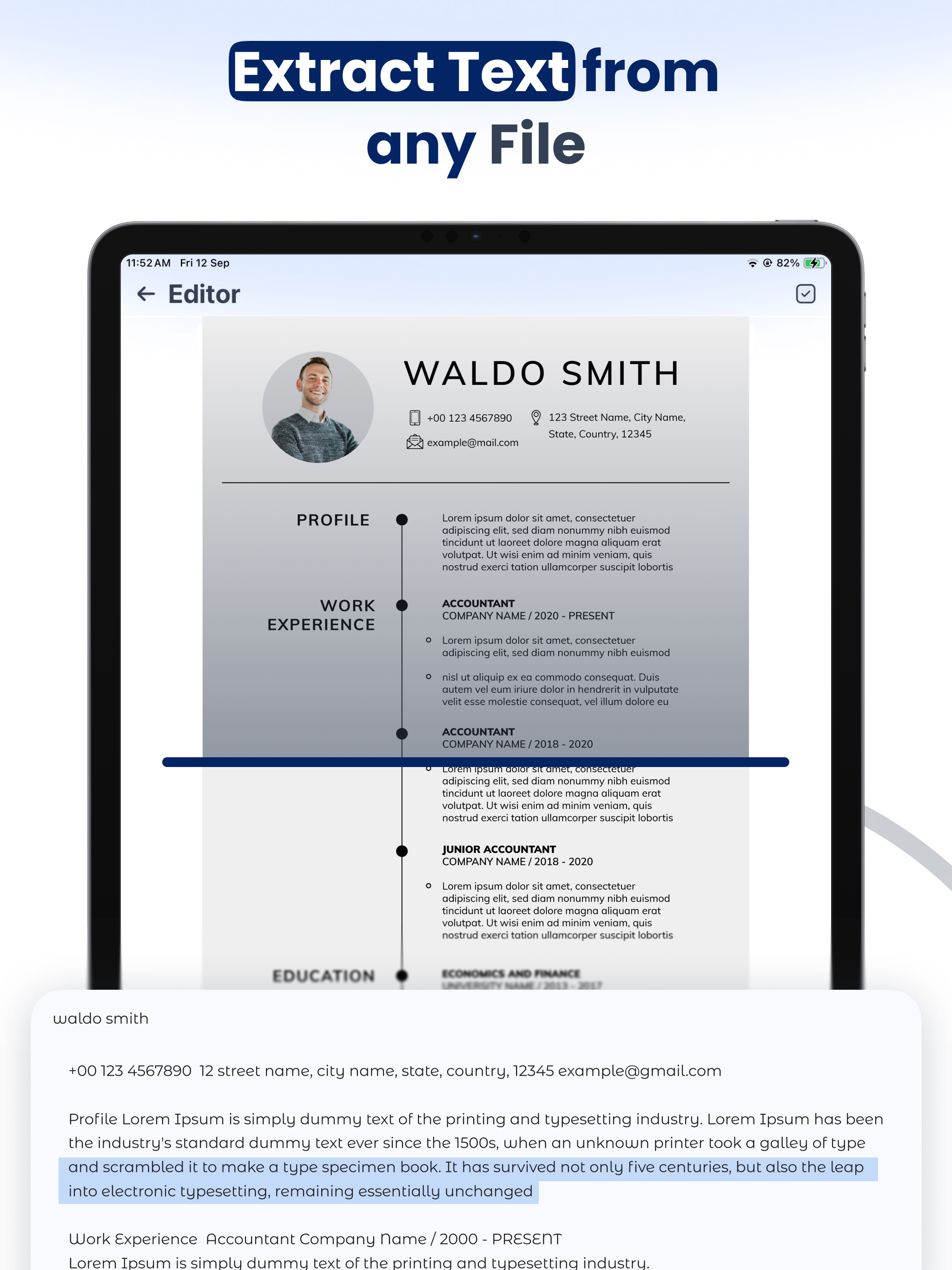 Smart Scanner: Convert PDF Doc screenshot 10