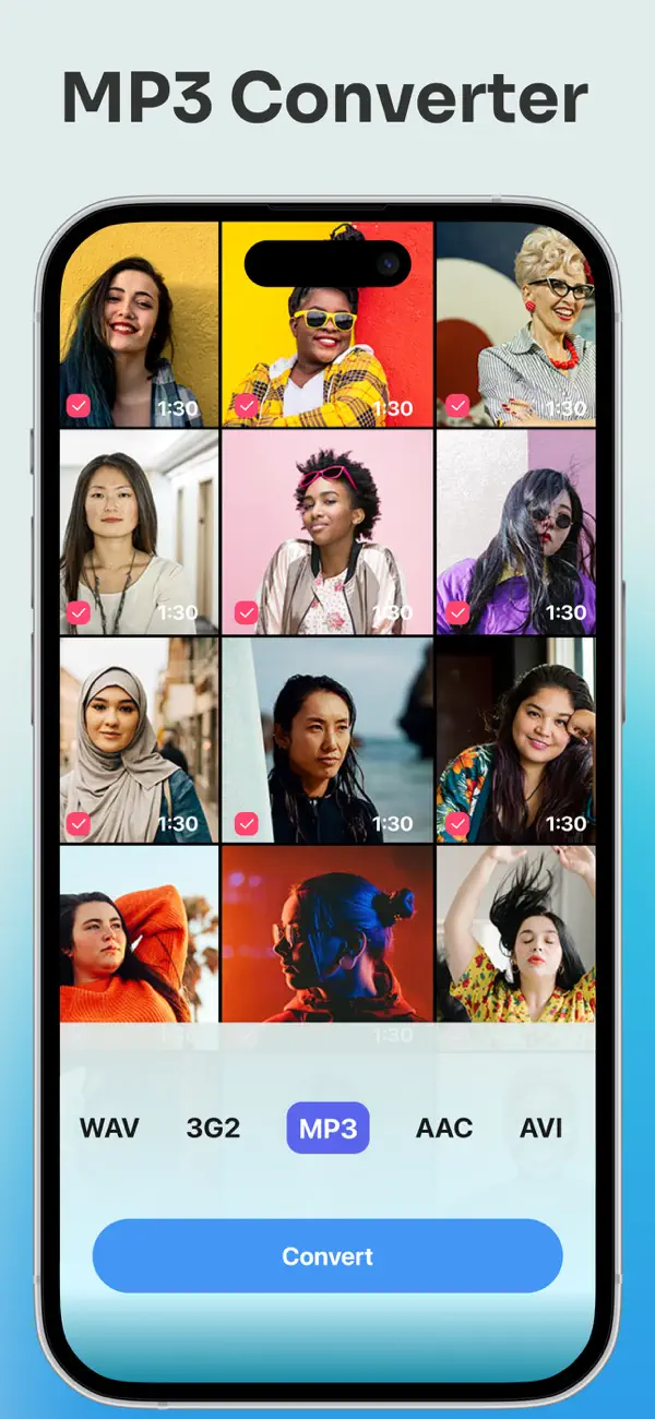 Screenshot #1 pour Convertir la vidéo en audio ·