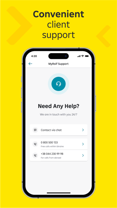 MyRaif from Raiffeisen Bank Screenshot