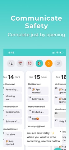 I'm alive - Safety Check App screenshot